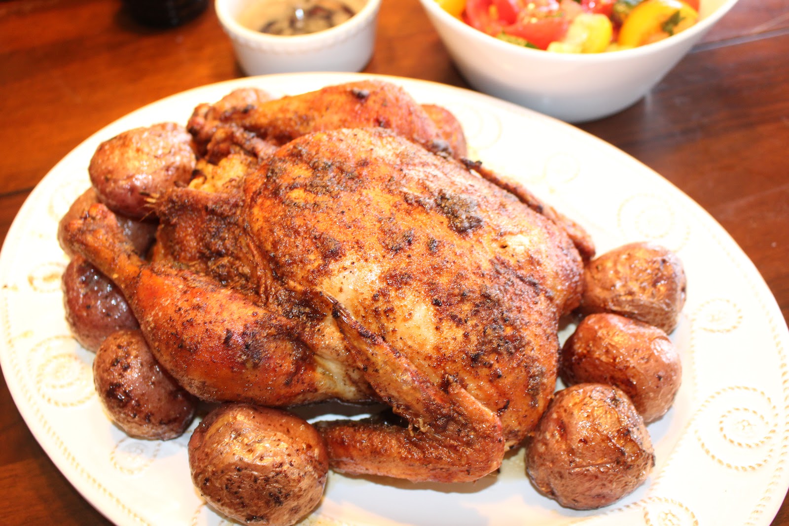 Kitchen Cheetahs Easy Juicy Roast Chicken Better than Costco's