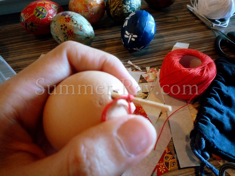 How to make Washi Eggs