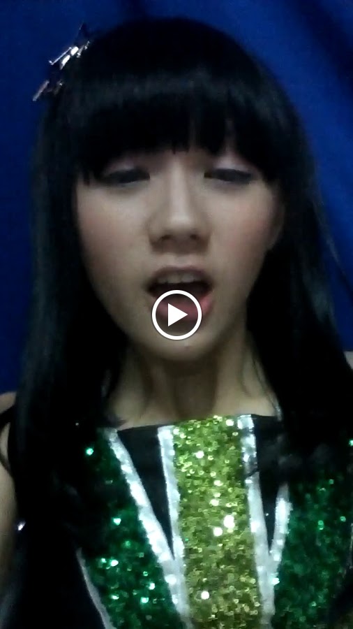 foto foto gaby jkt48 nyanyi dipanggung foto foto gaby jkt48