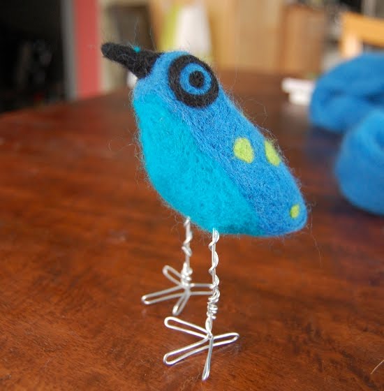 Bluebird Felting Kit - Easy Starter