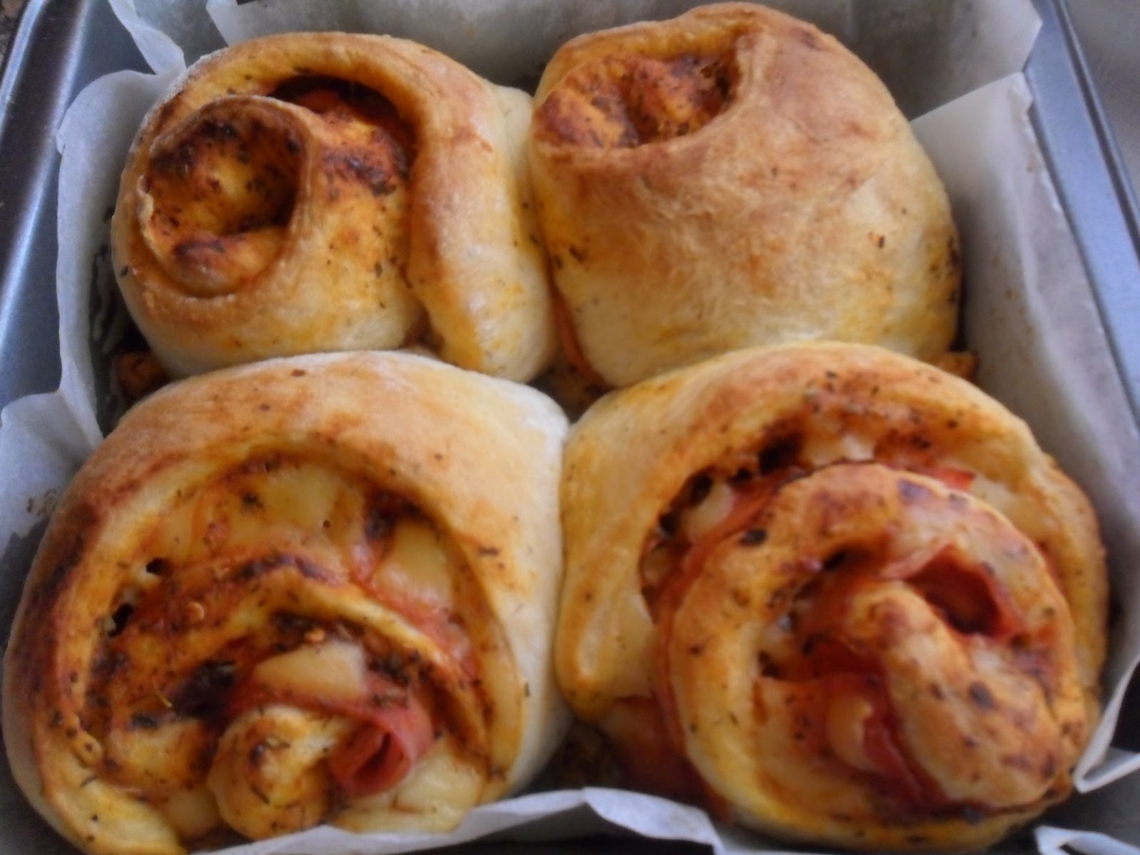 Rececatas Pizza rolls