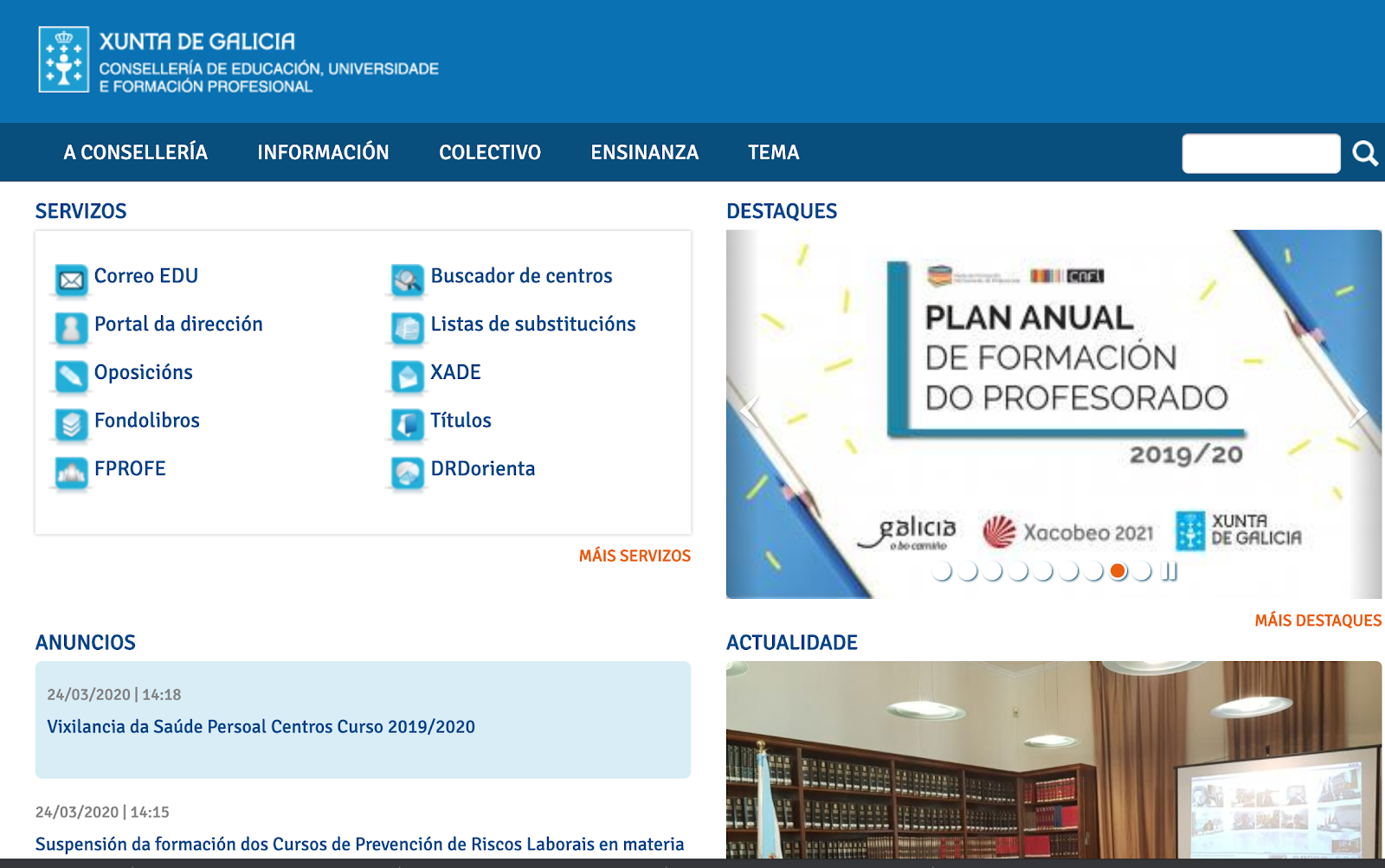 Web Edu.Xunta