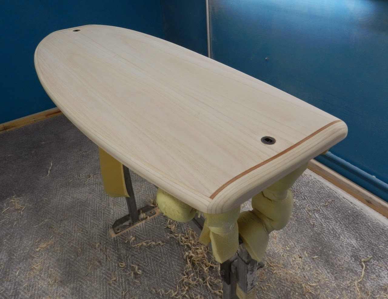 Wooden Surfboards 4ft 2" x 21" Mini Simmons / and body board for Glenn