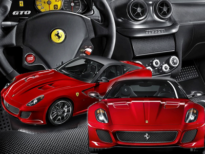 The 599's chassis has been thoroughly reworked for the 2011 Ferrari GTO