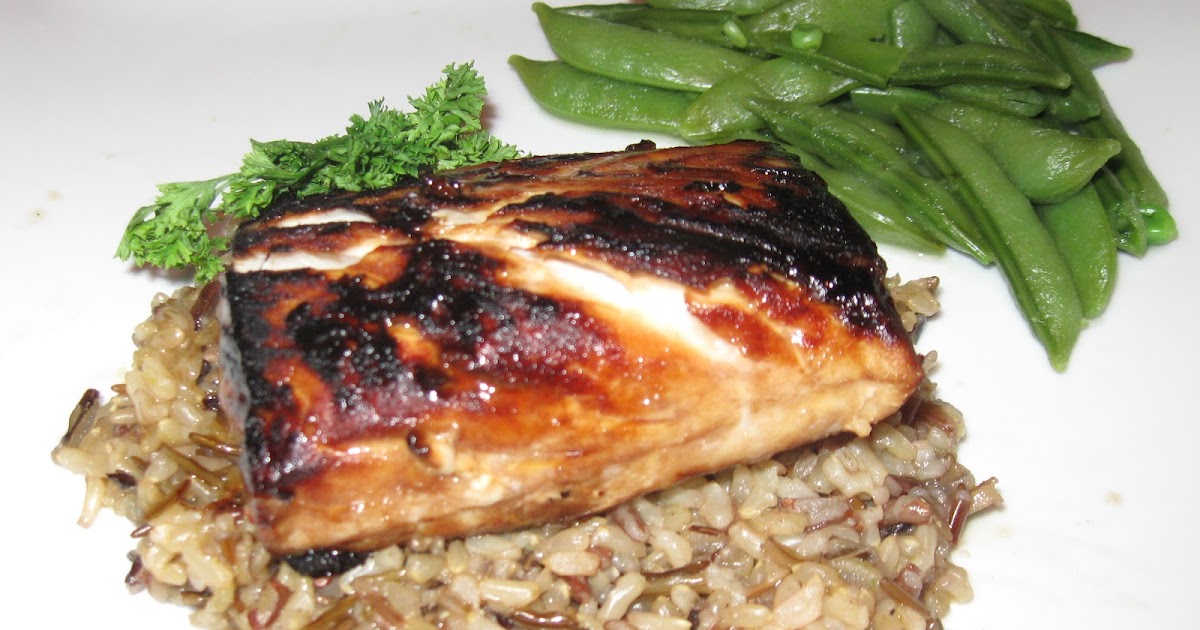 Heather's Eden RECIPE GingerGlazed Mahi Mahi and Wild Rice