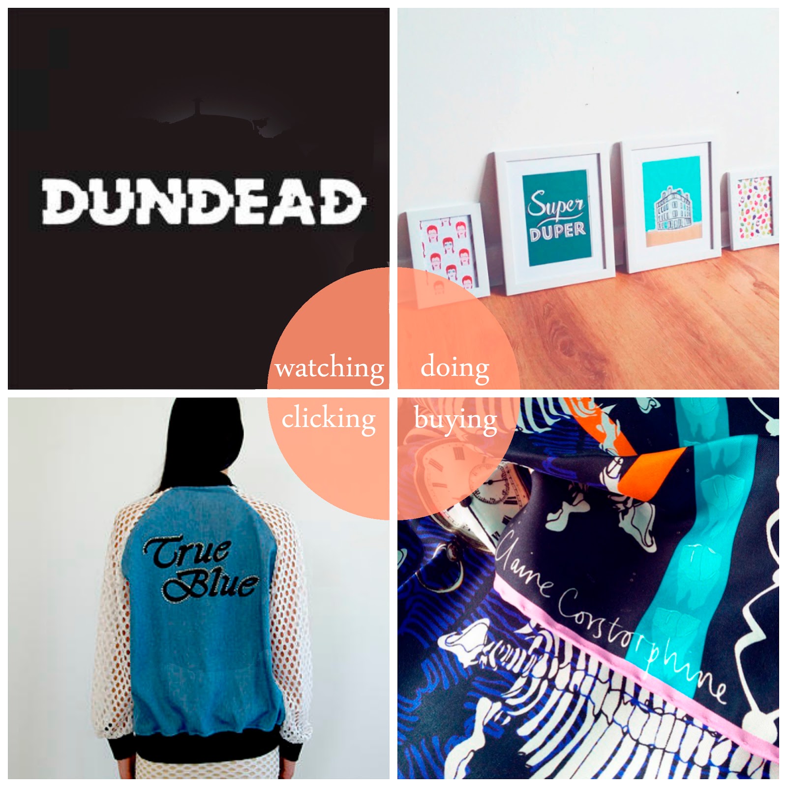 Helen's May Round Up Dundead, Dundee horror film festival, Dundee, decorating, framed prints, Claire Corstorphine, Hayley Scanlan, Creative Dundee, Small Society Lab, round up, May