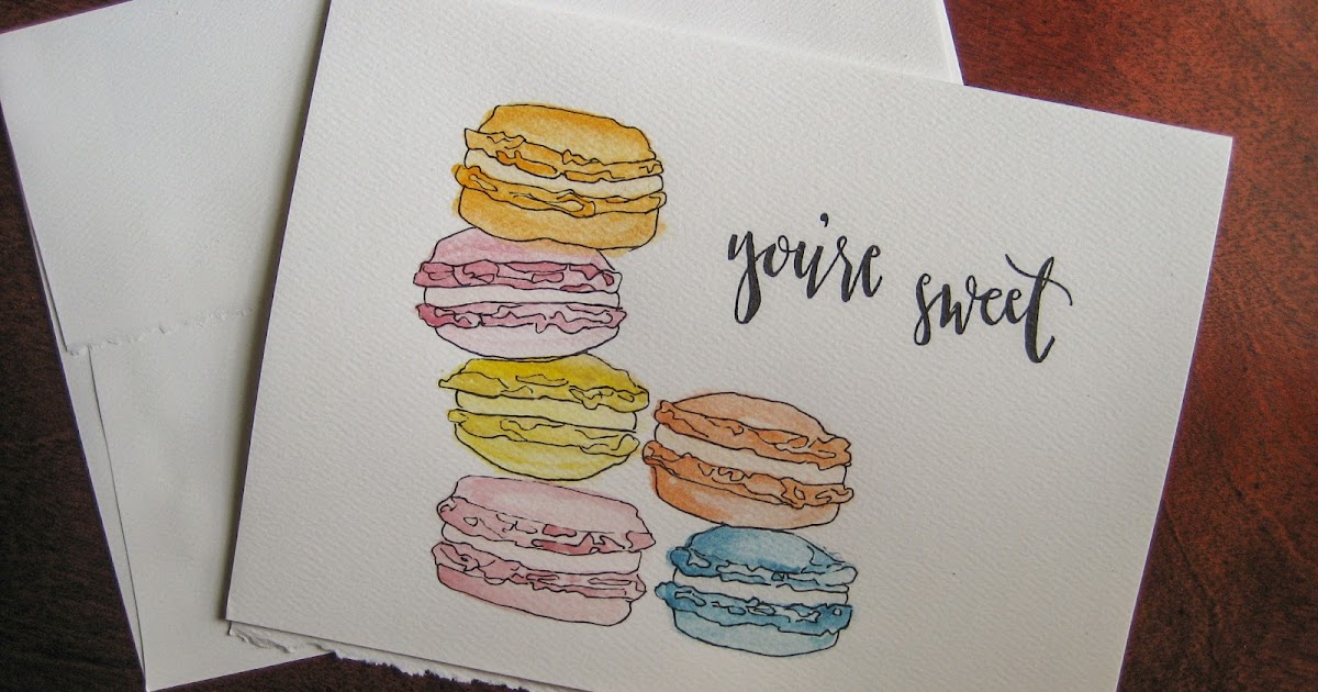 handmade cards on etsy The Red Pencil Box