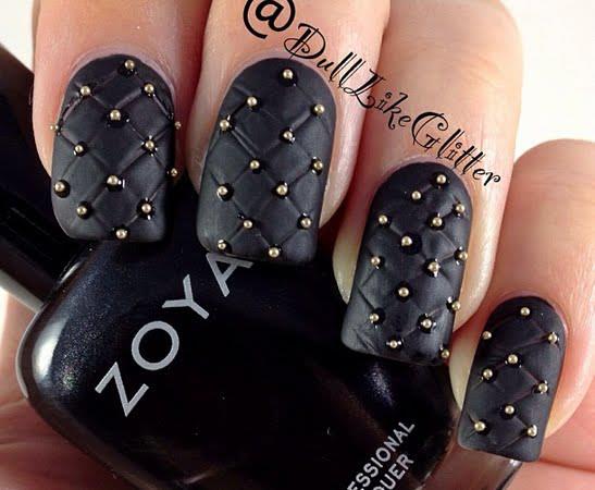 The Enchanting 2015 black nail designs Pics The Charming 2015 black nail designs Photograph