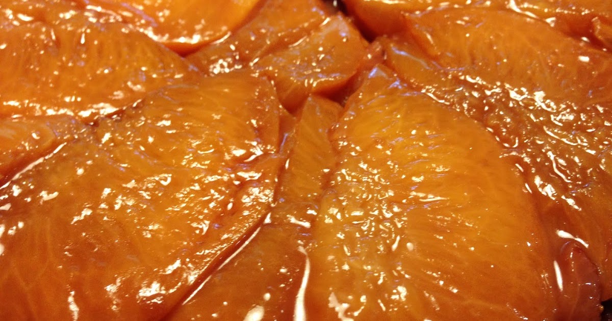 The Singing Fork Peach Tarte Tatin