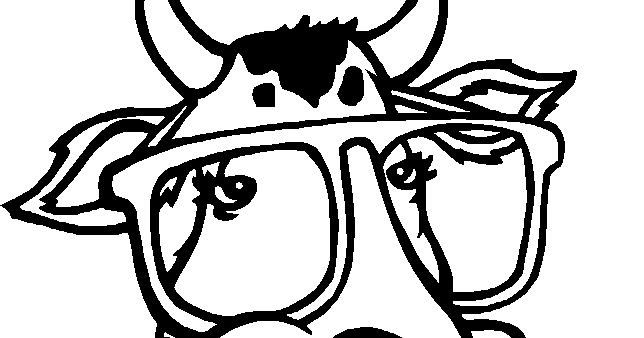 Beef Cow Coloring Pages high resolution