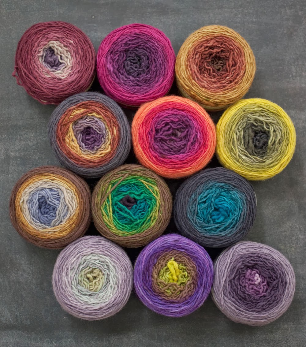 Fancy Tiger Crafts Freia Ombre and Flux Yarns are Here!