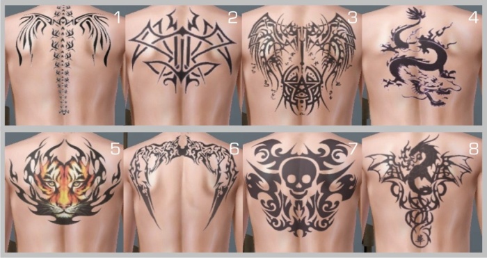 Tribal Tattoos Upper Back Men. Back tribal tattoos for men