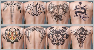 Back Tribal Tattoos For Men