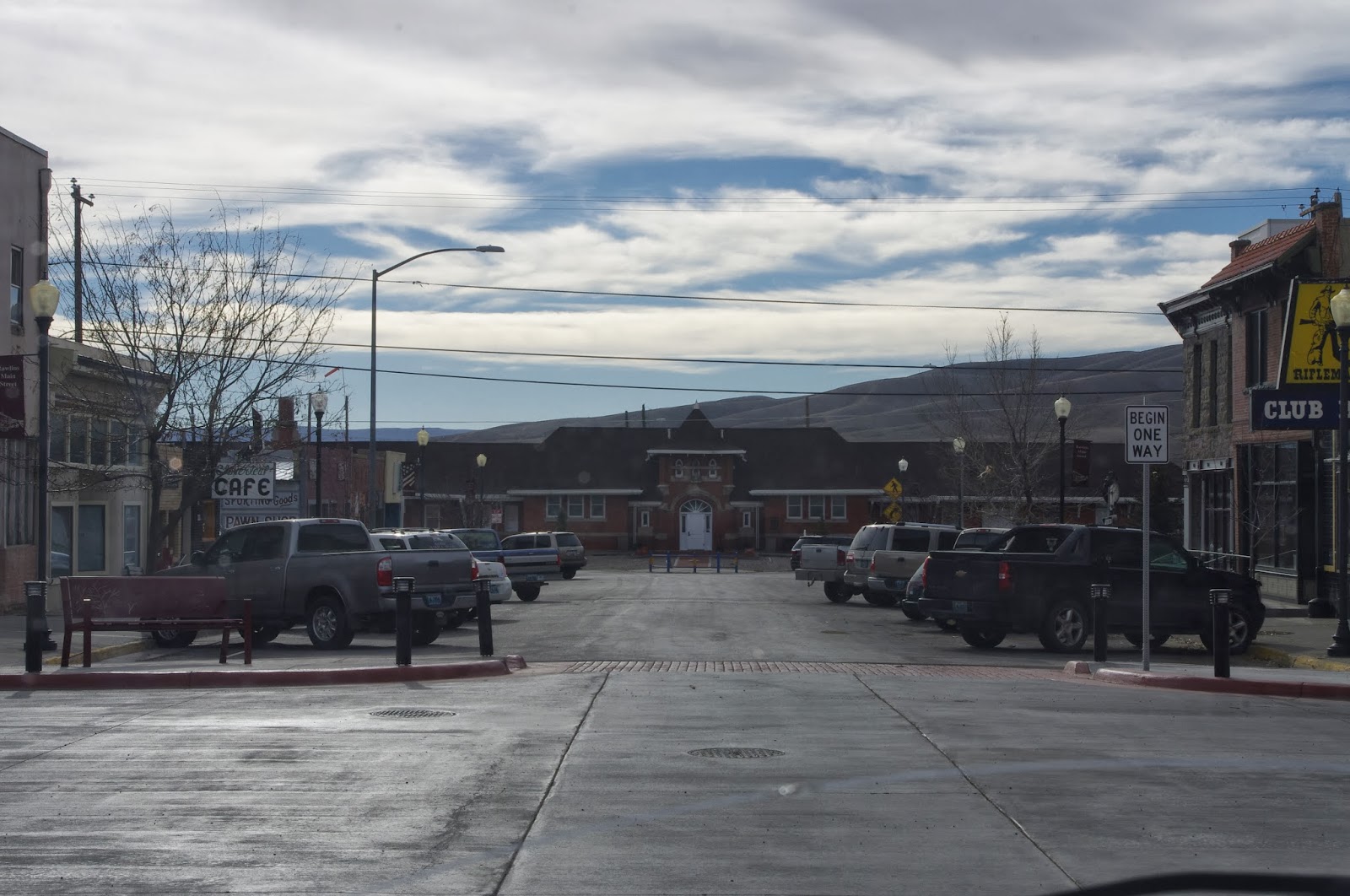 Railhead Union Pacific Depot, Rawlins Wyoming.
