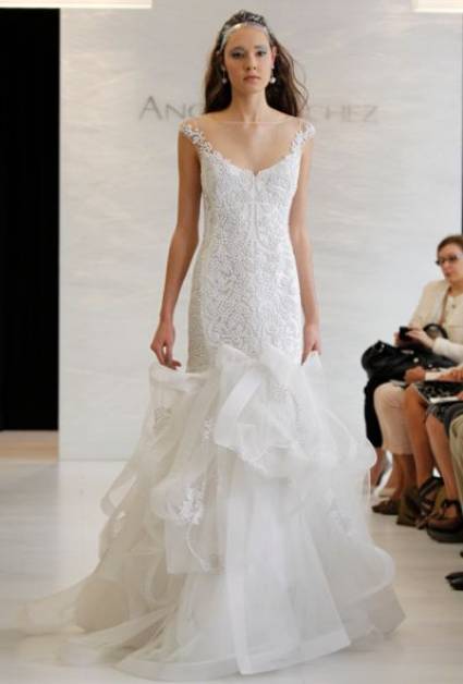 Angel Sanchez wedding dress