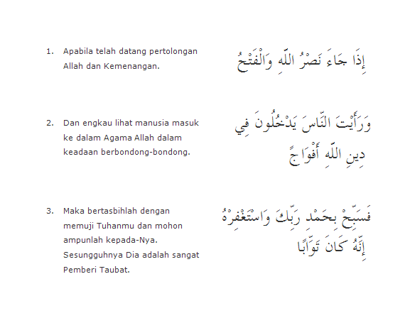 Surat ini mengisyaratkan bahwa tugas Nabi Muhammad s.a.w. sebagai Rasul