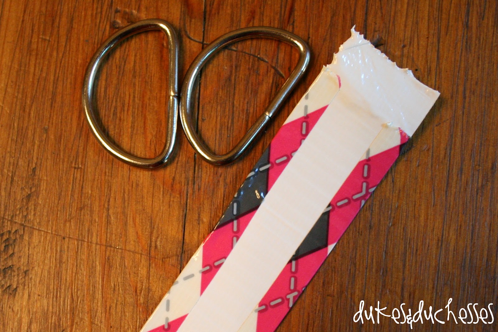 A Duct Tape Belt {for Girls} Dukes and Duchesses