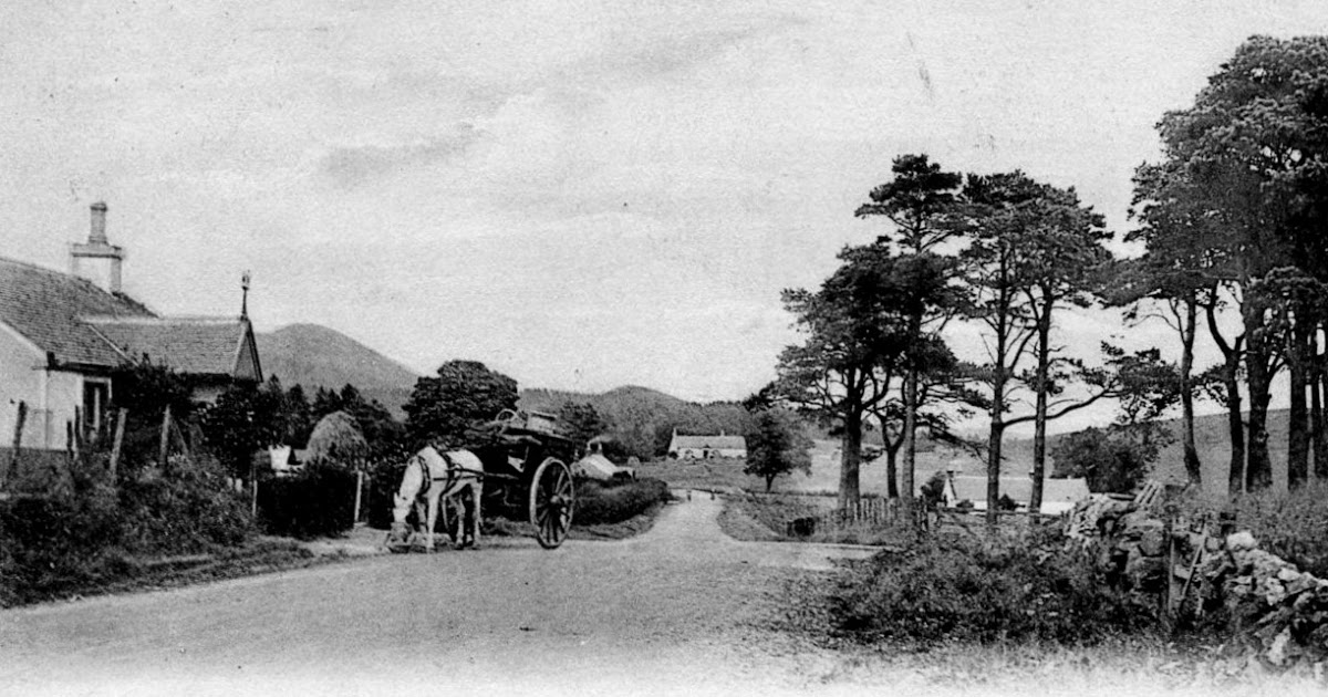 Tour Scotland Photographs Old Photograph Rural South Lanarkshire Scotland