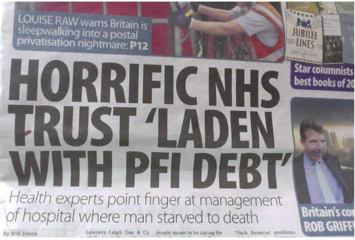 England news! NHS Hospital starves patients to death!