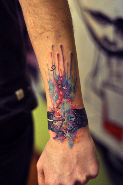 Water Color Tattoo Design Idea Pictures Images | Tattoo Ink Buzz