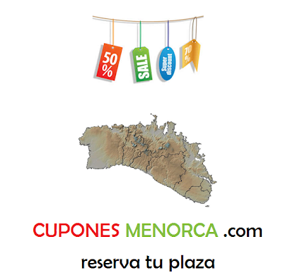 CUPONES MENORCA .COM