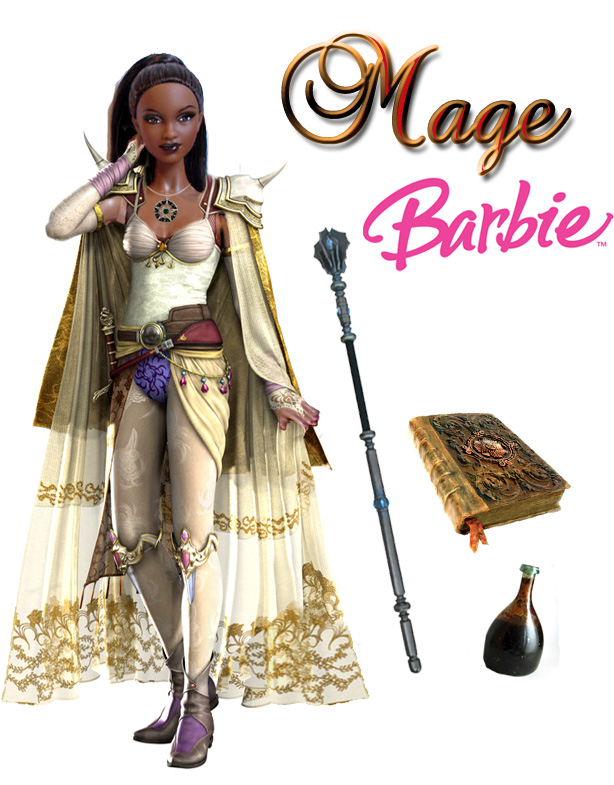 Introverted Wife: Barbie'll Cut Ya, man