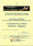 Diploma di Merito Accademia Euromediterranea delle Arti