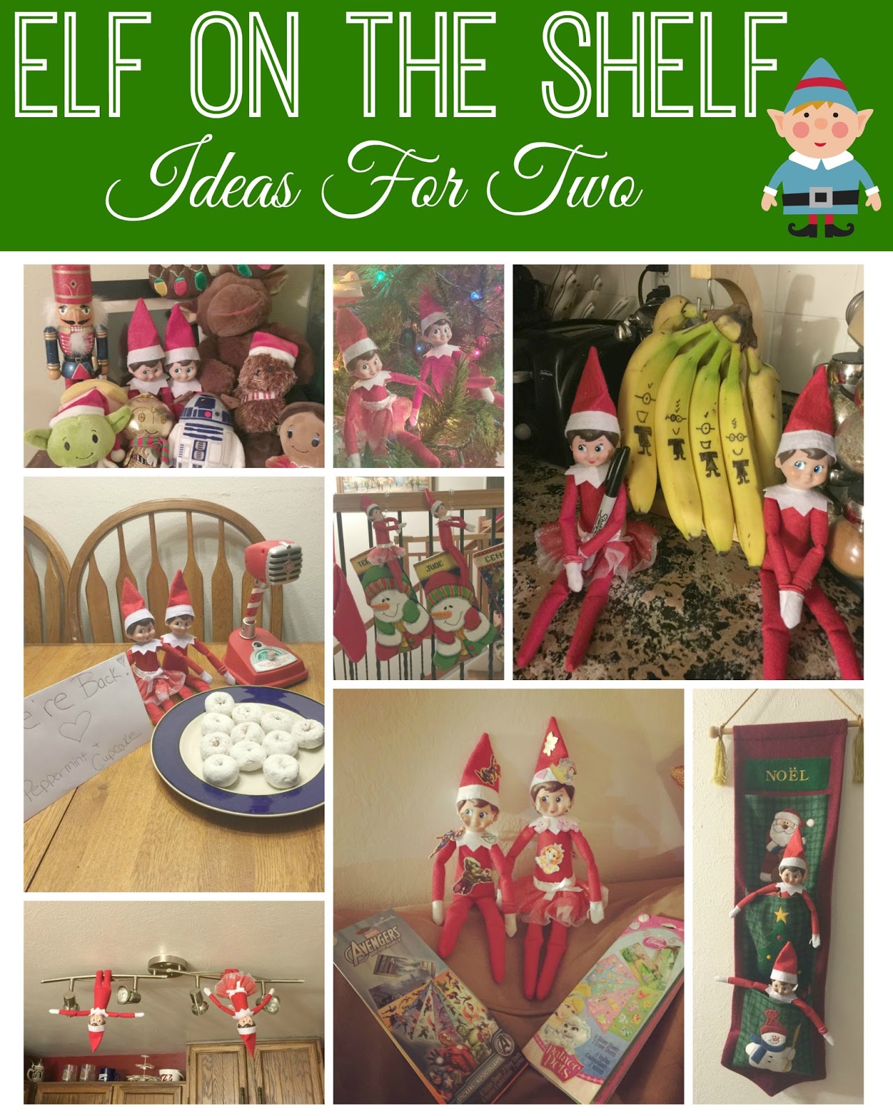 Elf On The Shelf - Ideas For Two! - Building Our Story