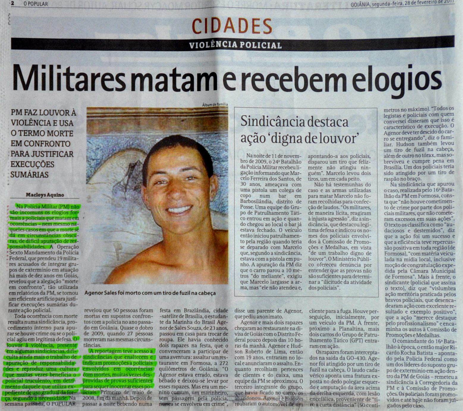 Site Jornal O Popular De Goiania