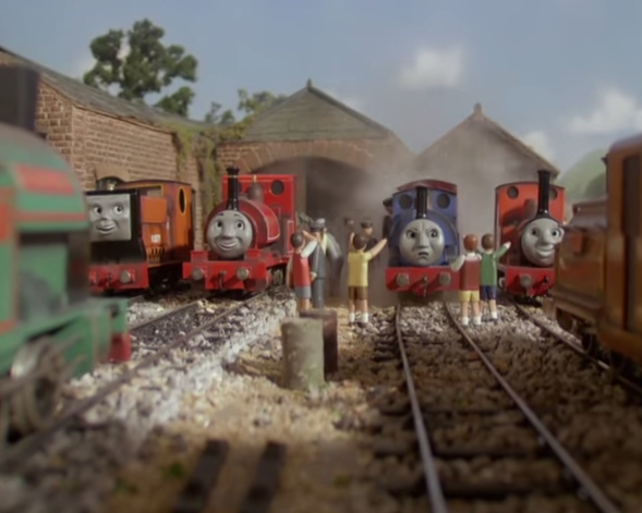 thomas the tank engine steam roller