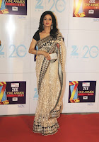 Vidya, Balan, and, Sridevi, at, Zee, Cine, Awards, 2013, desi indian hindi, saree, girl