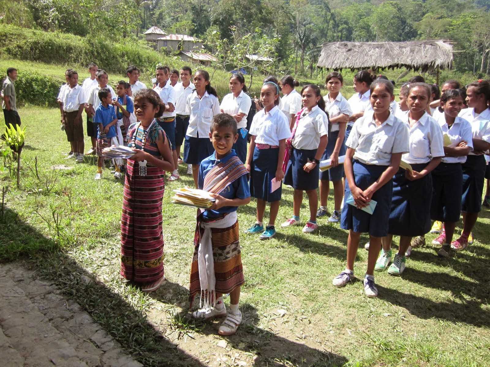 Projeto Cartas Brasil Timor - Cerimônia de entrega das cartas