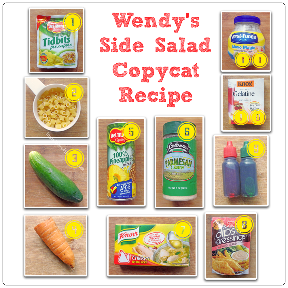 Wendy's Side Salad Copycat Recipe Wendy's Side Salad Copycat Recipe