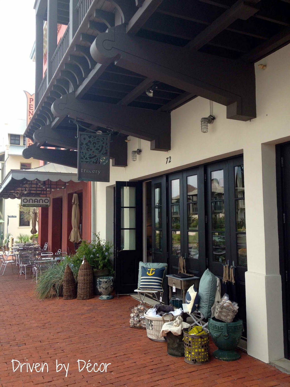 A Walking Tour of Rosemary Beach Driven by Decor