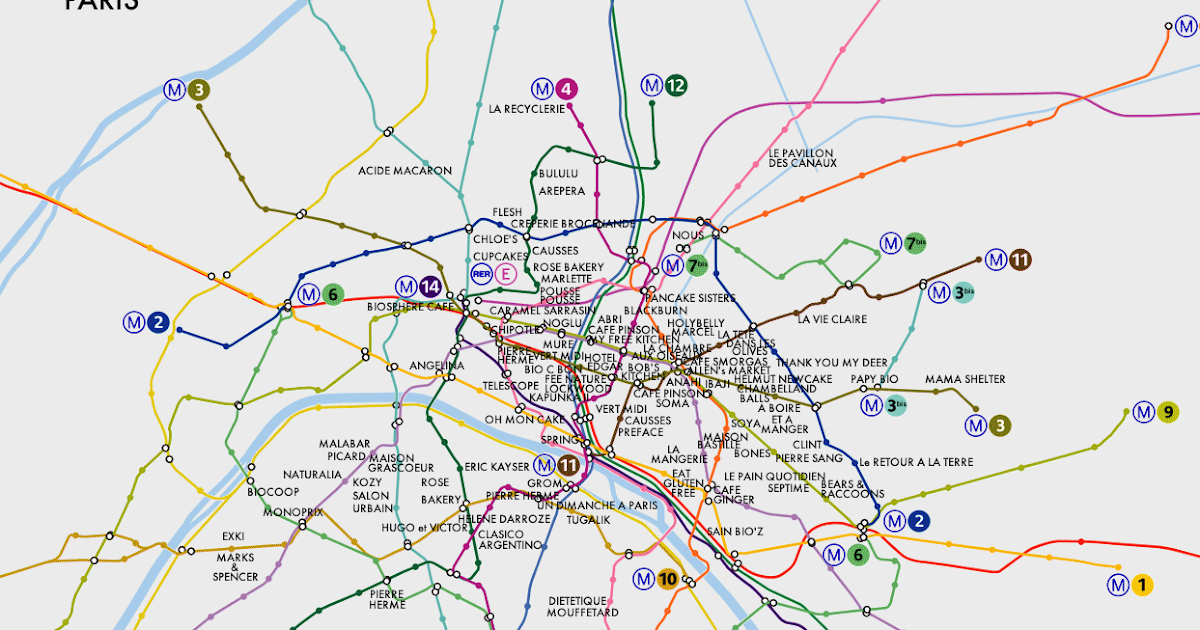 paris to go gluten free mtro map of paris