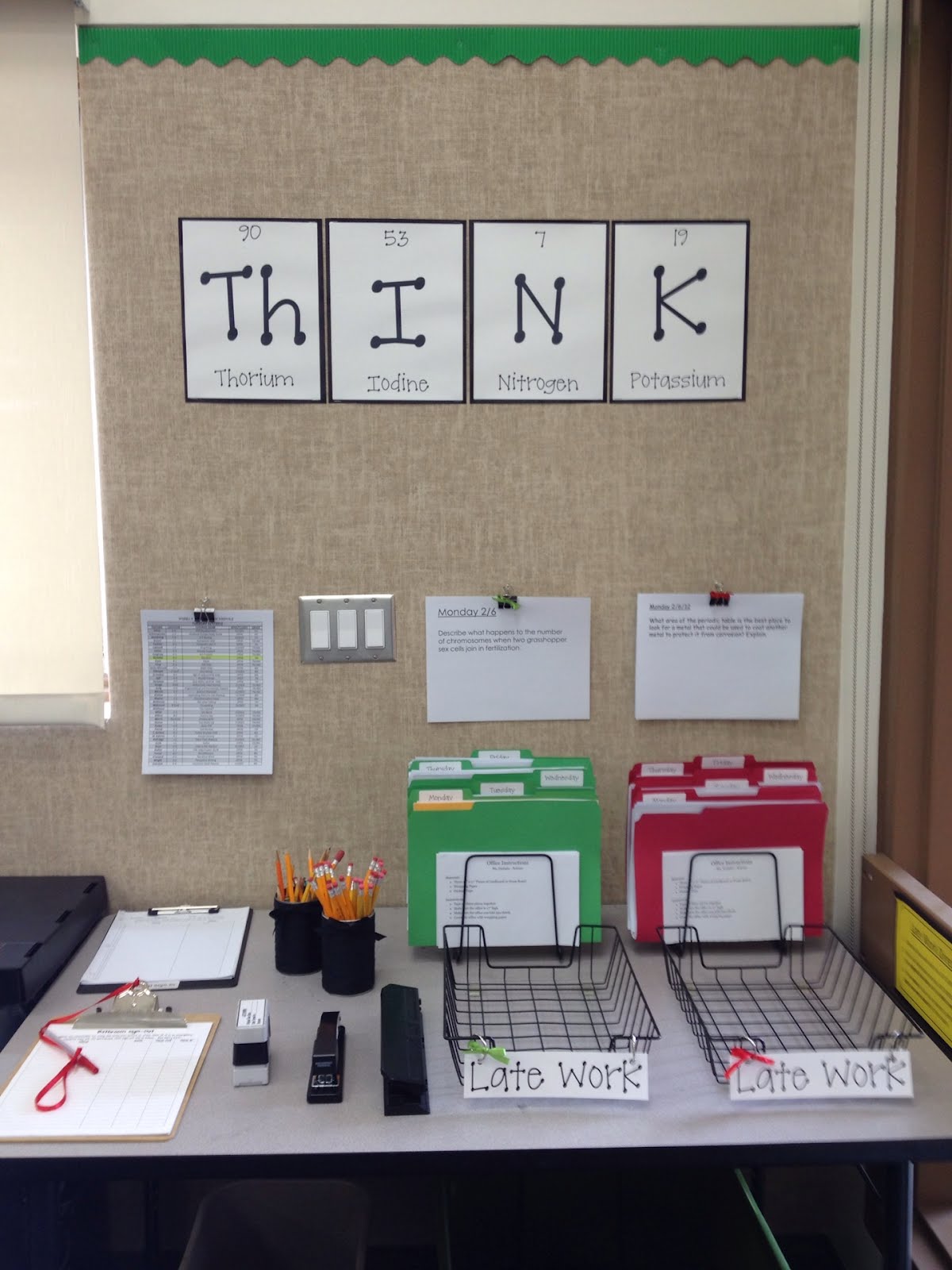 Science decoration ideas picture