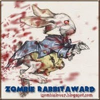 Zombie Rabbit Award presented by vvb32reads