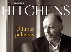 Capa do livro "Ultimas Palavras", de Christopher Hitchens