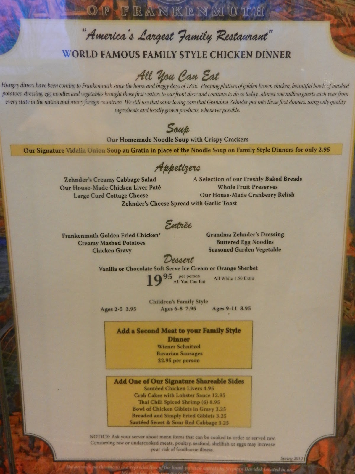 Belly of the Pig Zehnder's of Frankenmuth Review