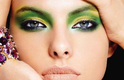  Maquillaje para vestir de verde