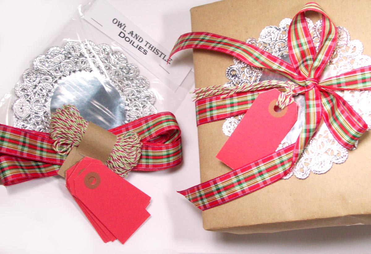 Brown paper packages tied up with string...