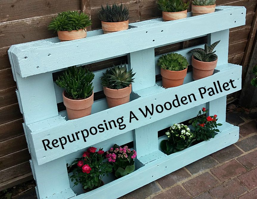 Repurposing A Wooden Pallet A Stitching Odyssey