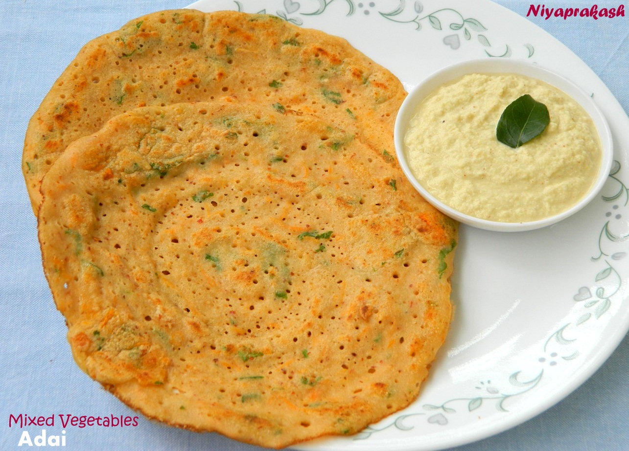Niya's World Mixed Vegetable Adai