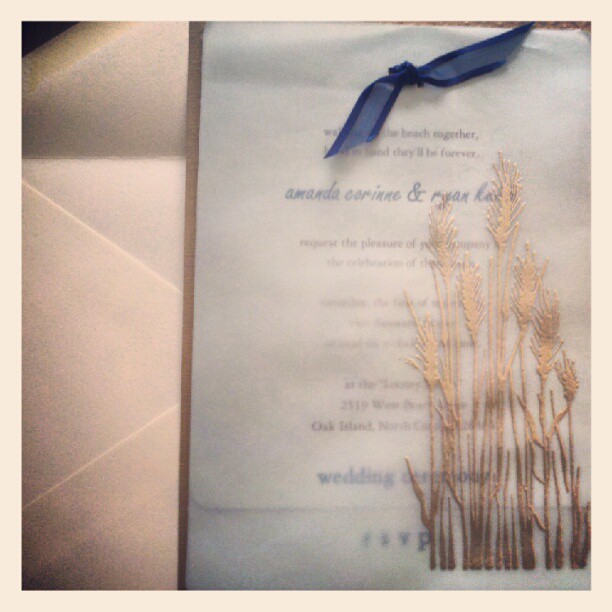 The Bowlin Alley Diy Beach Wedding Invitations