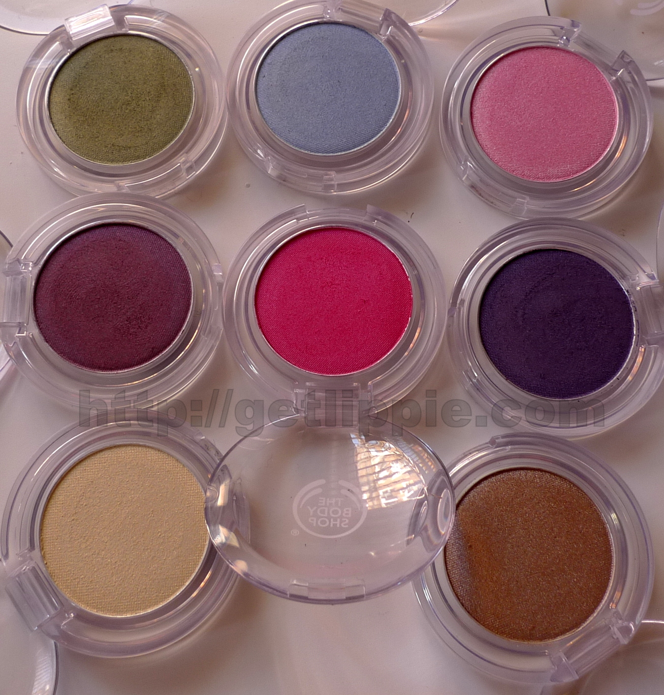 Body Shop Colour Crush Eyeshadows Get Lippie