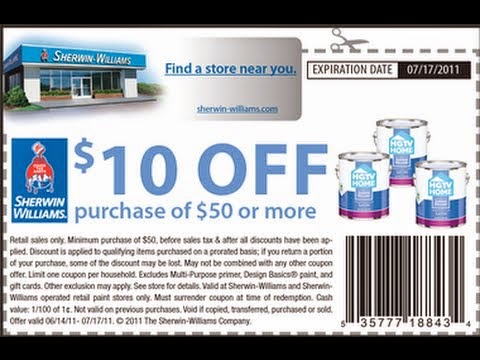 Sherwin williams coupon code