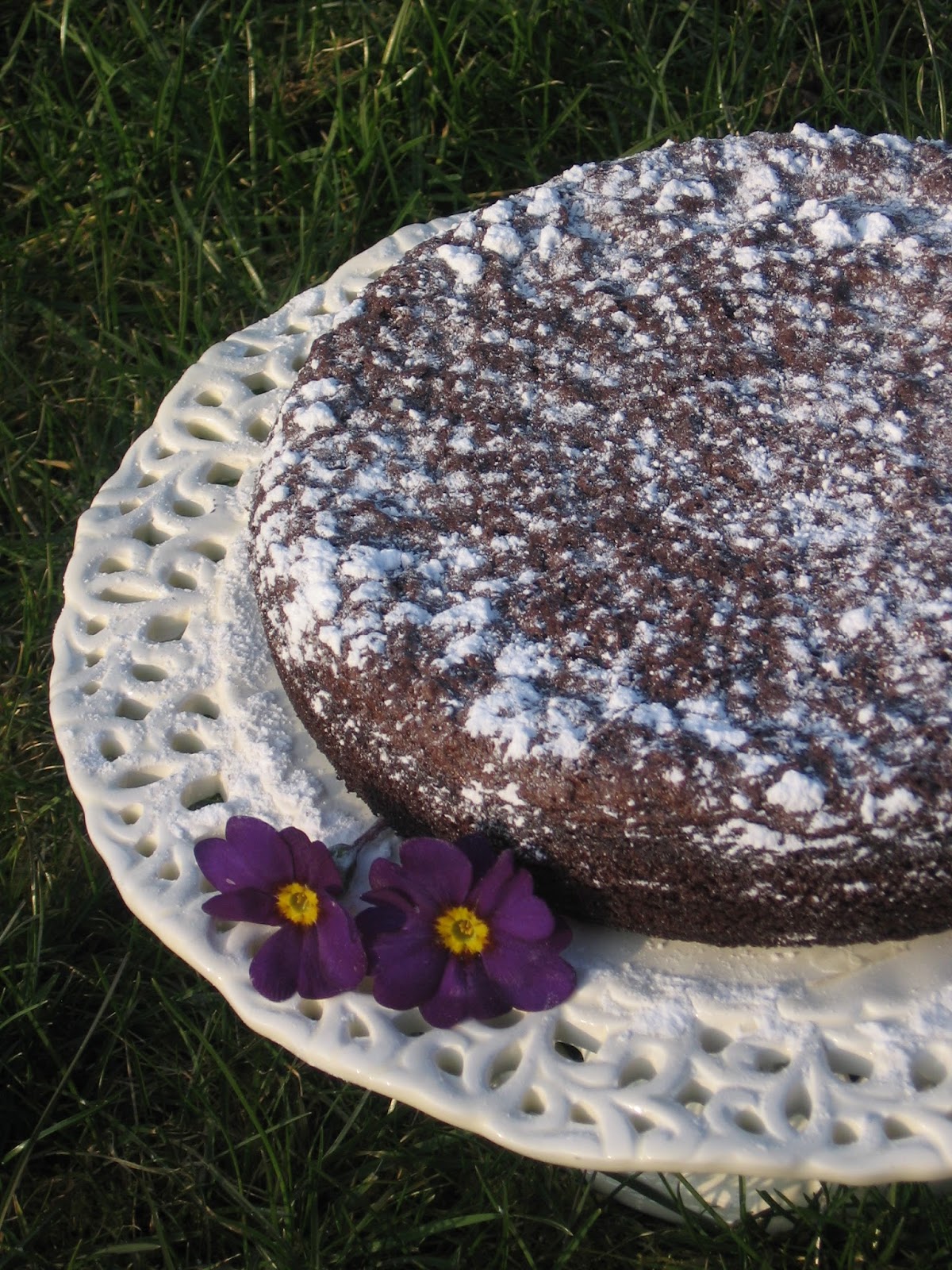 ILost in Austen Chocolate Olive Oil Cake (Nigella Lawson)