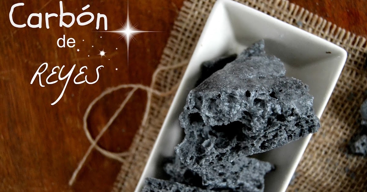Carbón dulce de Reyes | Cuuking! Recetas de cocina