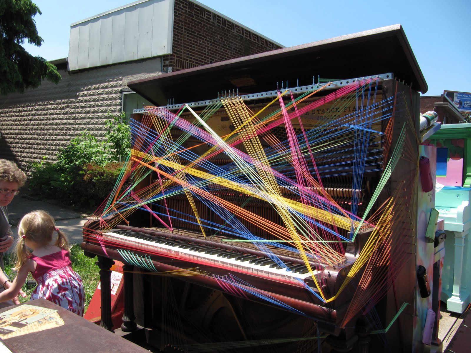 A Year in Pictures Piano Strings (Sunday's photo)
