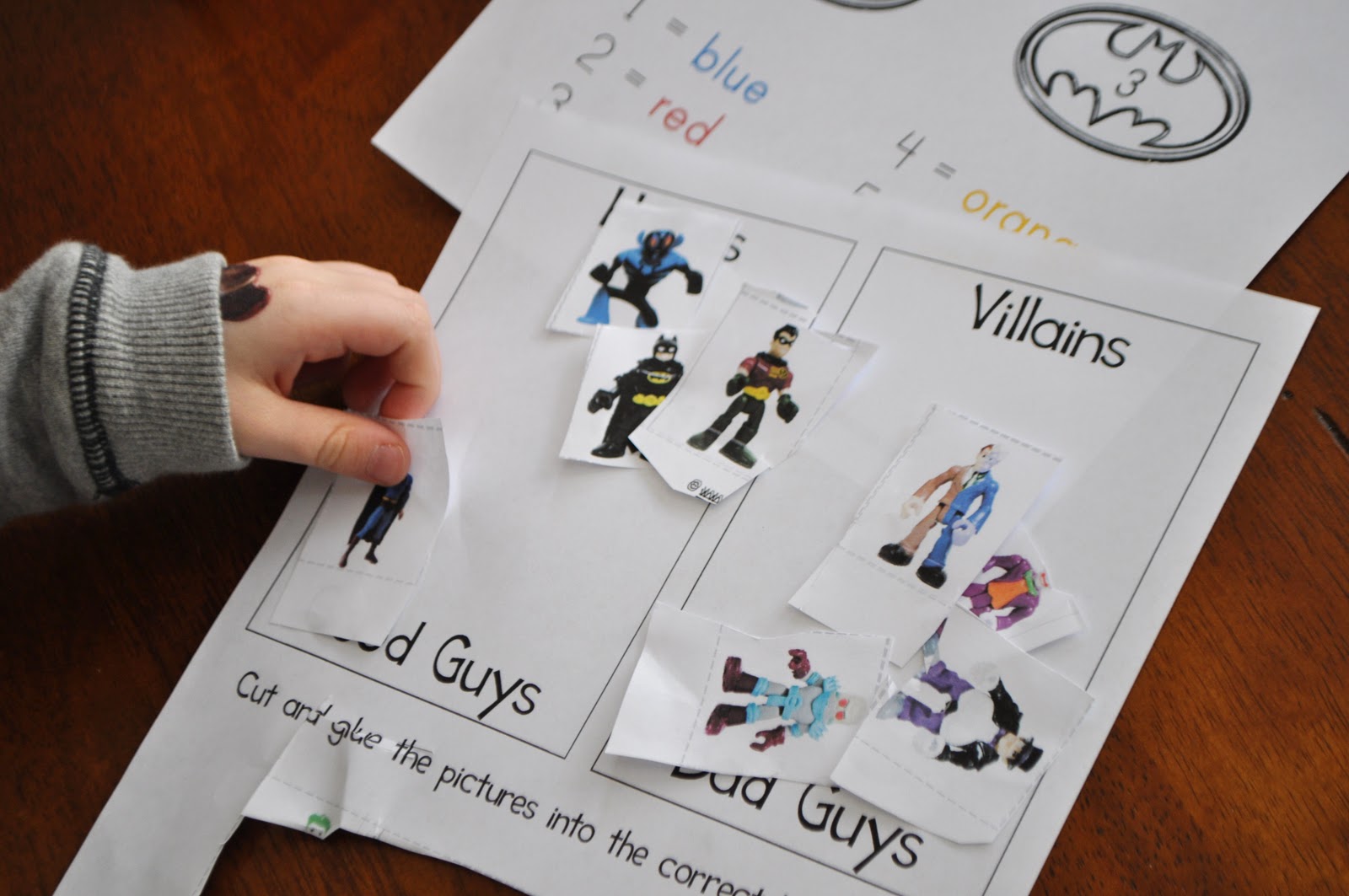 Weather Matching Worksheet